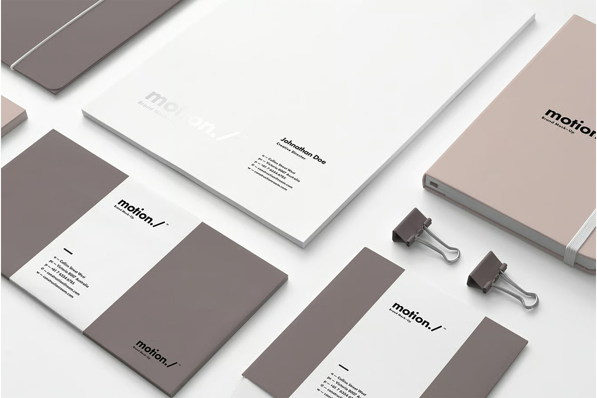 Branding / Identity Mock-up, an Advertising Mockup by zippypixelstudio (Photo 10 of 10)