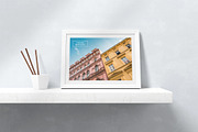 Landscape Frame Mockup, an Advertising Mockup by zpackcreative (Thumbnail 1 of 4)