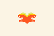 reading book magazine education, a Branding & Logo Template by Vectoryzen (Thumbnail 1 of 2)