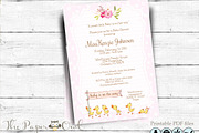 Duck Baby Shower invitation, an Invitation Template by ThePaperOwl (Thumbnail 3 of 3)