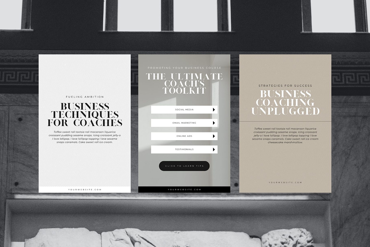 Pinterest Templates for Coaches, a Social Media Template by Blush Created (Photo 4 of 8)