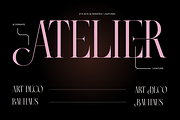 Asfar - Modern Ligatures Font, a Serif Font by Nirmana Visual (Thumbnail 8 of 10)