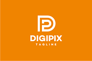 DigiPix - Letter D P DP PD Logo, a Branding & Logo Template by yopie (Thumbnail 3 of 4)