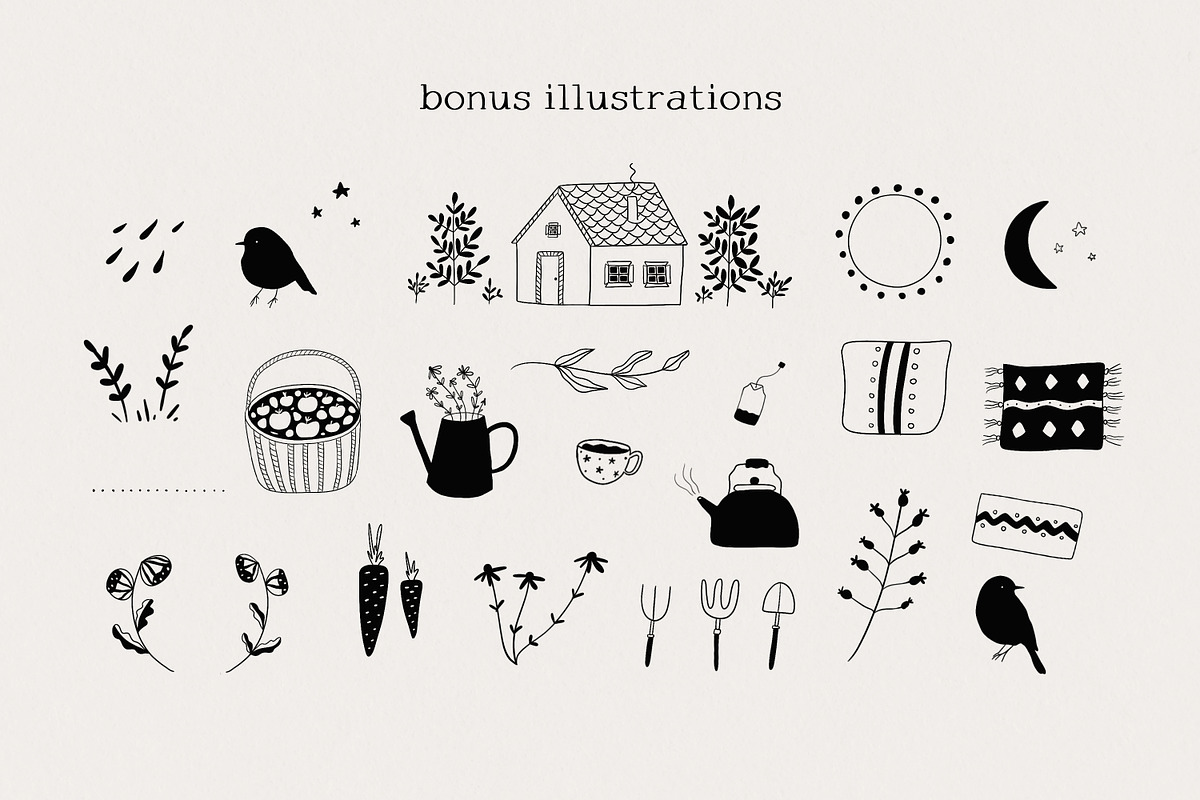 Farmhouse serif font, a Serif Font by elvinova (Photo 9 of 9)