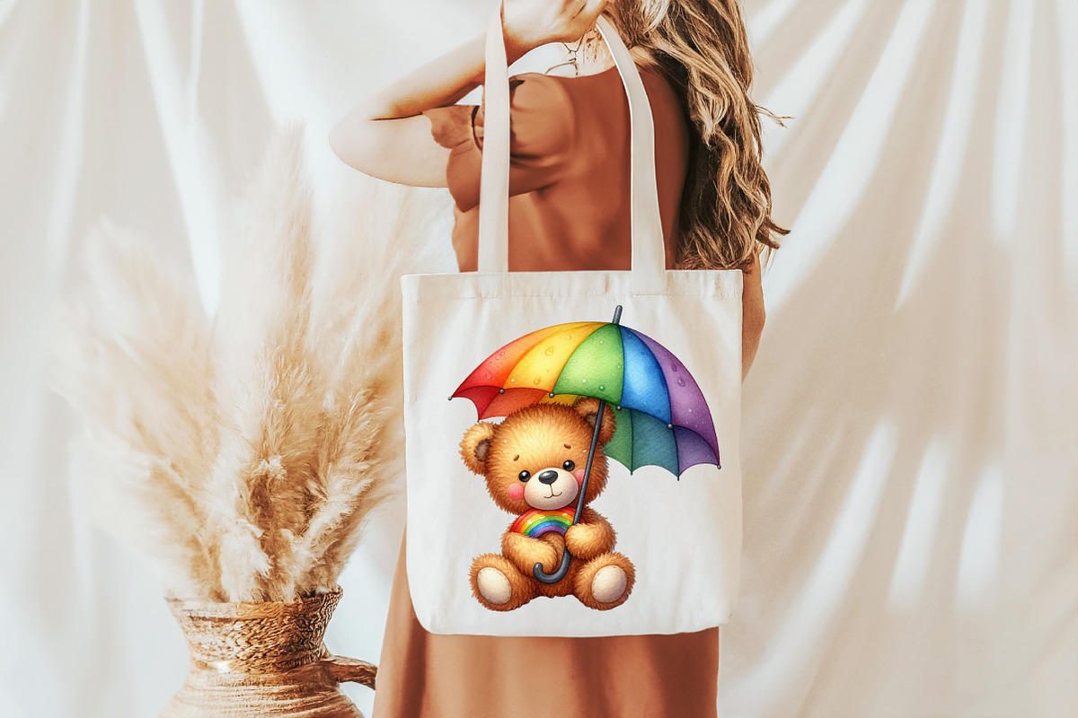 Teddy Bear Clipart, an Illustration by Pixels.Craft (Photo 7 of 7)