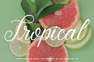 Stoic Script Font