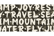Panda Font, a Sans Serif Font by Zagach Letters (Thumbnail 2 of 9)