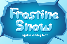 Frostine Snow - Christmas Font