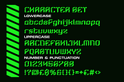 Neurobyte Futuristic Sci-fi Font, a Font by PutraCetol Studio (Thumbnail 5 of 5)