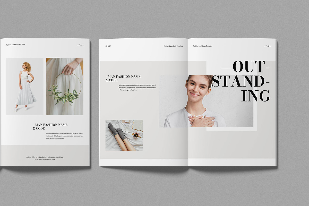 Fashion Lookbook Template, a Magazine Template by Work-Envance (Photo 8 of 11)