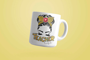 Teacher Life Apple Headband Png