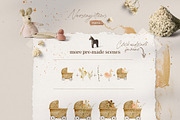 Scandi Nursery Watercolor Collection, a Texture Illustration by Creativeqube Design (Thumbnail 8 of 18)