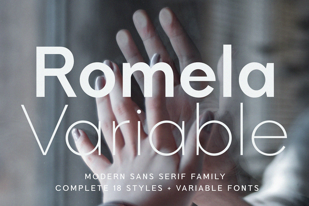Romela Sans Serif Family, a Sans Serif Font by Sealoung (Photo 1 of 12)