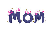 Mothers day background vector set, a Seasonal Illustration by foxndeer (Thumbnail 2 of 4)