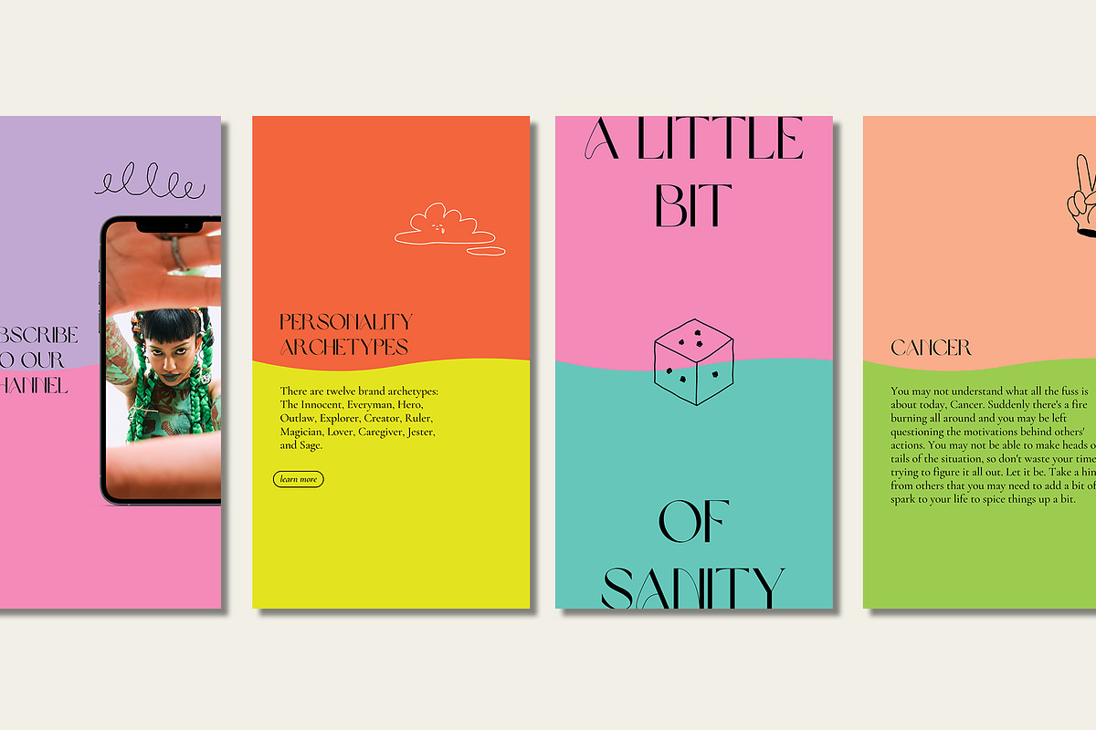 MOODY Template | Canva Insta Story, a Social Media Template by Two Sleepy Heads Studio (Photo 4 of 4)