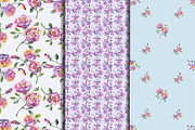 10 floral seamless patterns, a Pattern Graphic by Alena Stoyko design (Thumbnail 4 of 5)