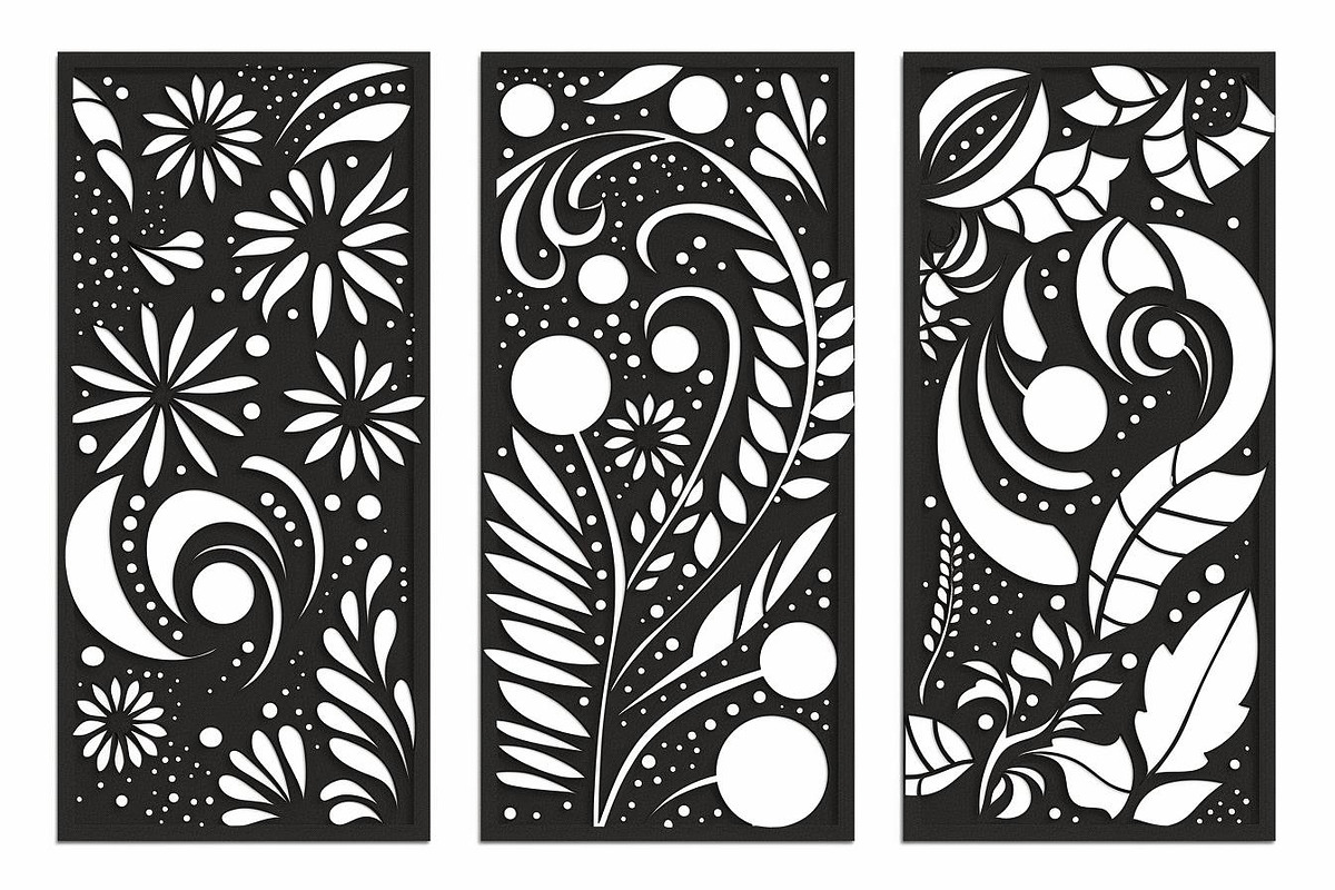 Modern Wall Art Silhouette Vector, an Illustration by jahid234 (Photo 7 of 9)