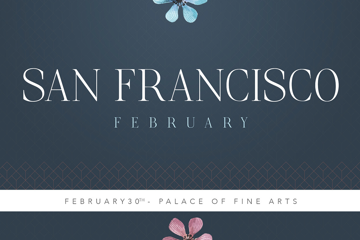 Elegant - Font Collection - 7 Fonts, a Sans Serif Font by CorgiAstronaut (Photo 11 of 41)