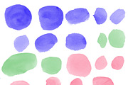 40 Water color Brushes for Photoshop, a Brush Add-On by PeoGeo Creative (Thumbnail 2 of 5)