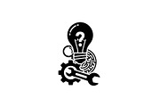 50 Education Learning Silhouette Bun, an Illustration by Creativeshirt (Thumbnail 39 of 51)