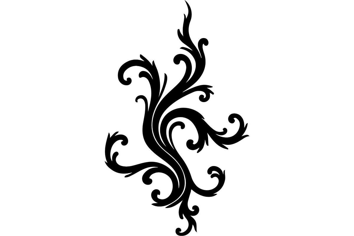 Elegant Floral Flourish, an Object Graphic by Designer_Momina (Photo 3 of 11)