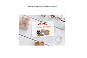 Cute Halloween Animals, 36 Clip Arts, an Object Graphic by Kat's Artful Creations (Thumbnail 5 of 18)