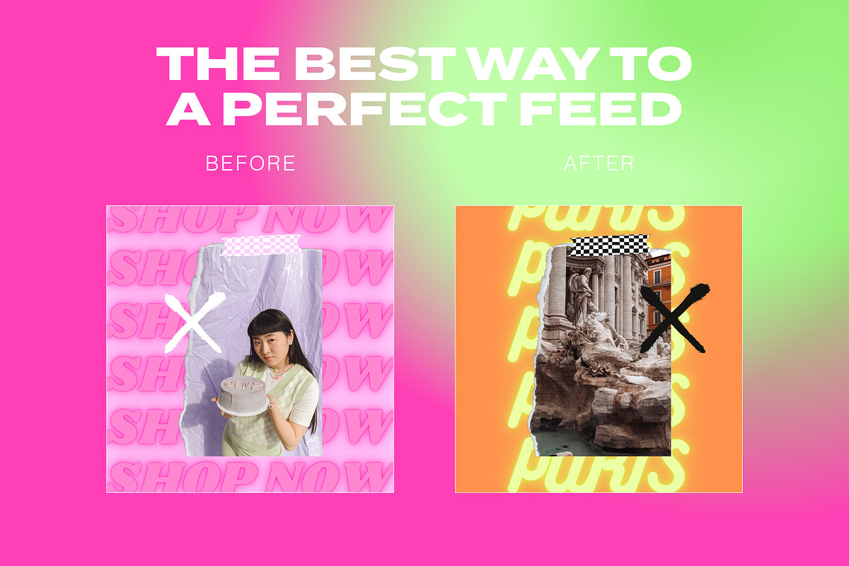 Instagram Social Media CANVA Cute, a Social Media Template by Vermeulen Design Studio (Photo 5 of 5)