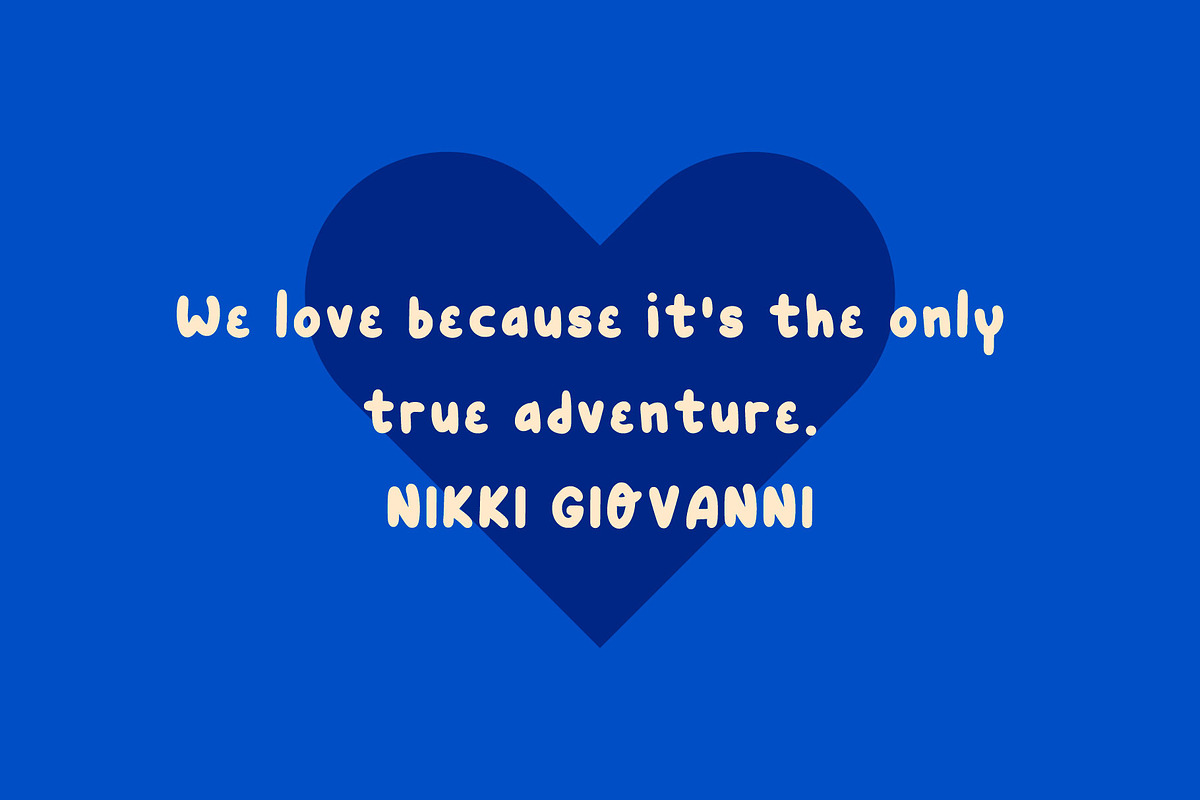 CUTEYA handwritten cute font, a Font by Nonceni (Photo 15 of 19)