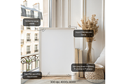 Minimal Frame Mockup – Paris Window, a Product Mockup by MockupWizard (Thumbnail 2 of 5)
