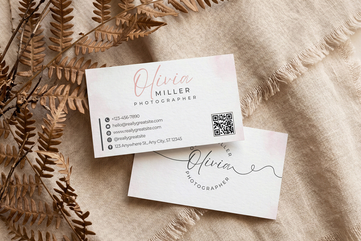 Photography Business Card Canva Kit, a Business Card Template by Arslan (Photo 4 of 6)