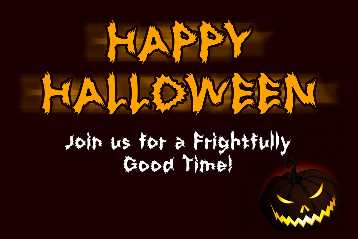Fearsome - a chilling font, a Font by Ewing Design Co. (Photo 2 of 3)