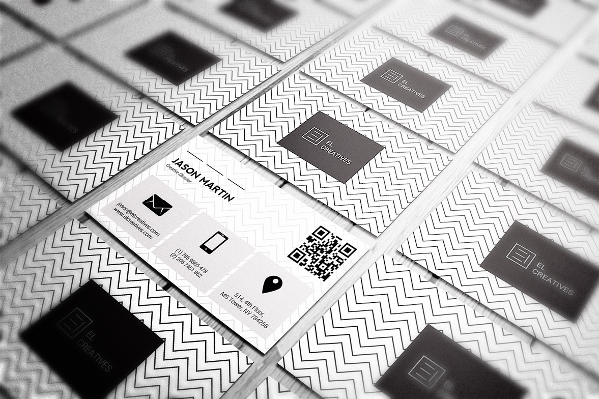 Metro Creative Business Card, a Business Card Template by bouncy (Photo 3 of 4)