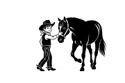 Western Cowboy Horse Silhouette Bund, an Illustration by Designs_River (Thumbnail 26 of 51)