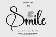 Smile | Script Font, a Script Font by Scratchones (Thumbnail 1 of 8)