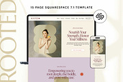 Rooted Squarespace 7.1 Template, a Squarespace Template by Studio Heythere (Thumbnail 1 of 8)