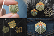 Abstract Outdoor Badges, an Illustration by Firowerk (Thumbnail 4 of 8)