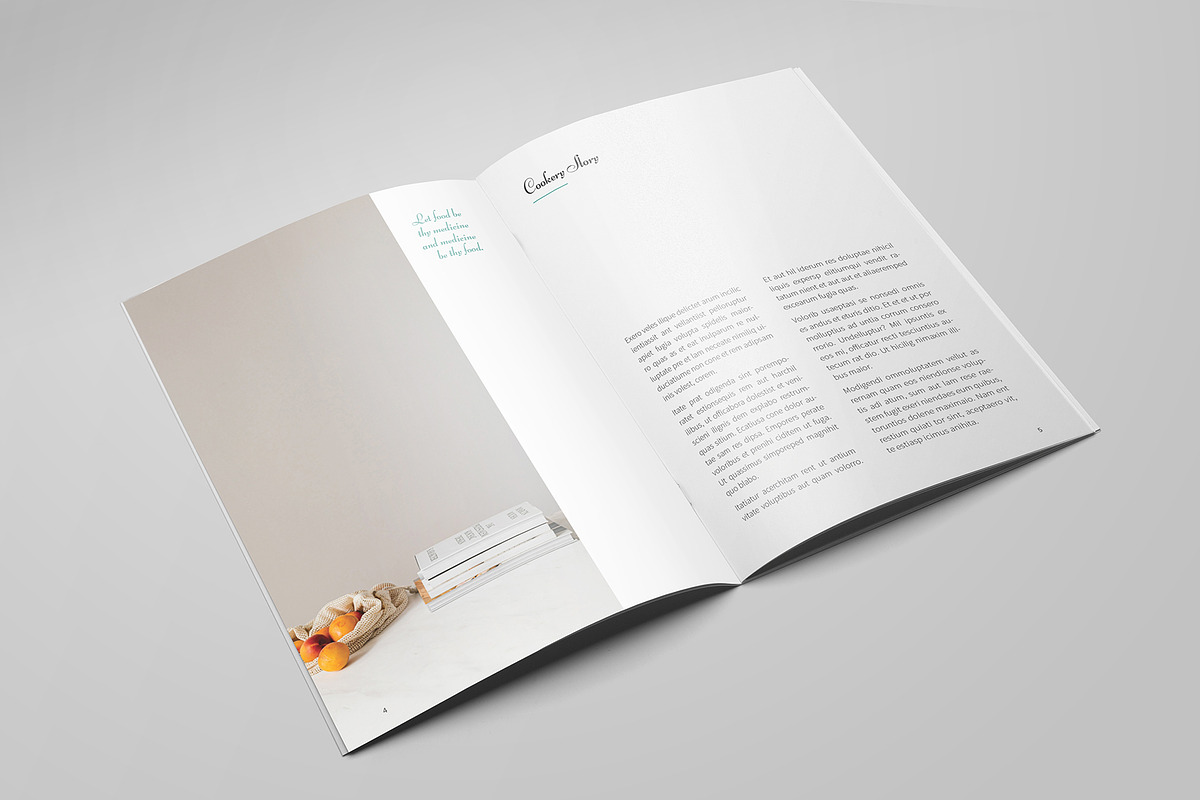 A5 Recipe Book II, a Brochure Template by Bookrak Graphic Design (Photo 3 of 13)