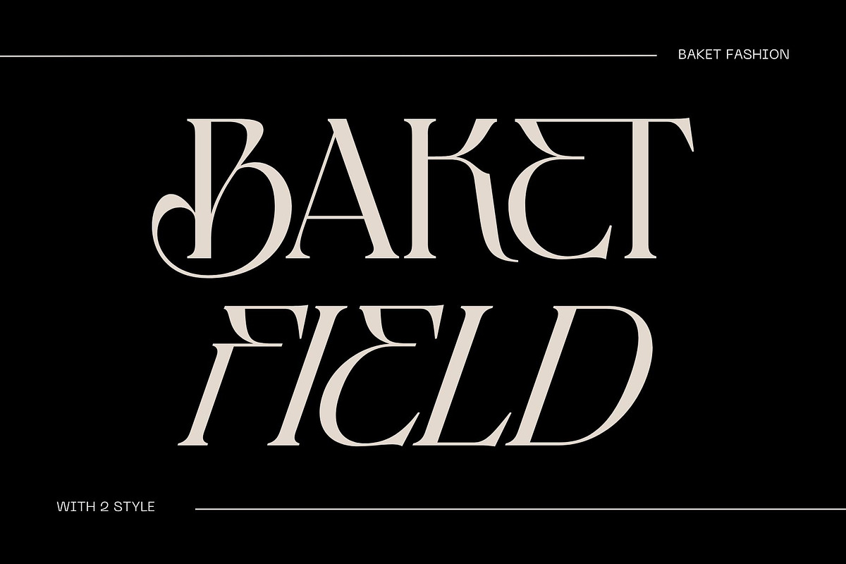 Baket Fashion - Display Serif, a Serif Font by Nirmana Visual (Photo 15 of 18)