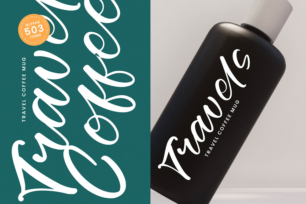 Globals Simple Bold Calligraphy Font, a Script Font by stylishtype.co (Photo 6 of 20)