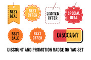 Discount Badge or Tag Set, an UI Kit Template by MightyDesign (Thumbnail 3 of 6)