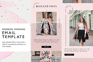 Blush Fashion Email Template