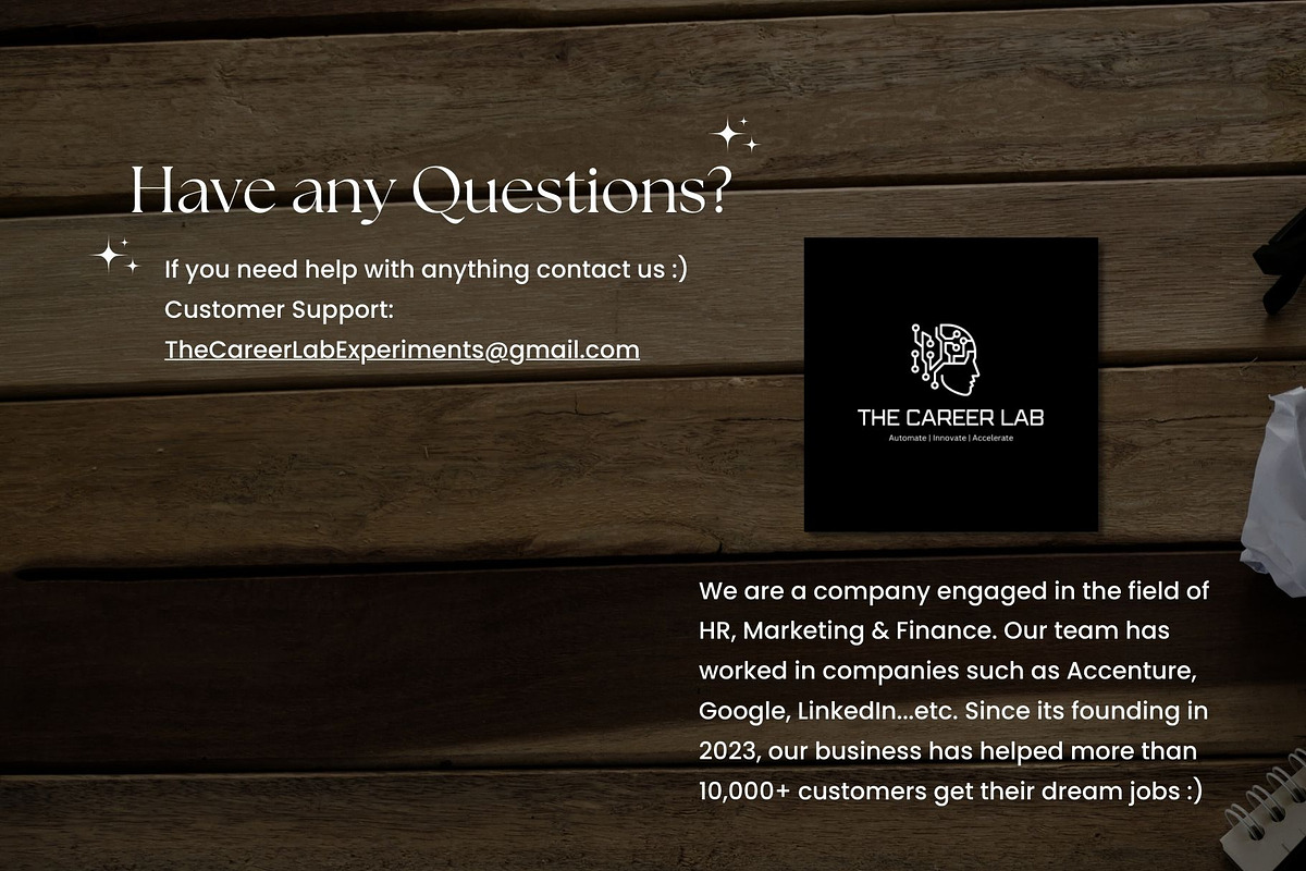 Simple ATS friendly Minimalist CV, a Resume Template by The Career Lab (Photo 10 of 10)