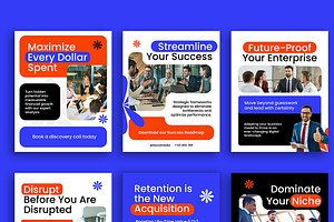 Business Social Media Post Carousel, a Social Media Template by Jiwstudio