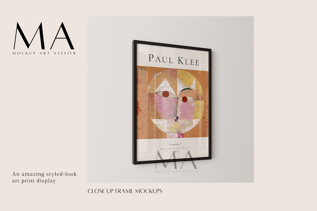 Close Up 30 Frame Mockup Bundle, a Household Mockup by Mockup Art Atelier (Photo 6 of 20)