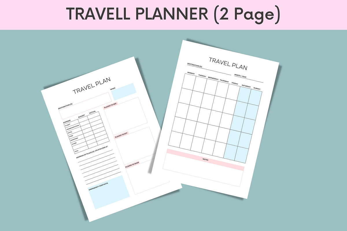Planner Canva Templates Bundle, a Flyer Template by Oskar Wantopi (Photo 12 of 14)