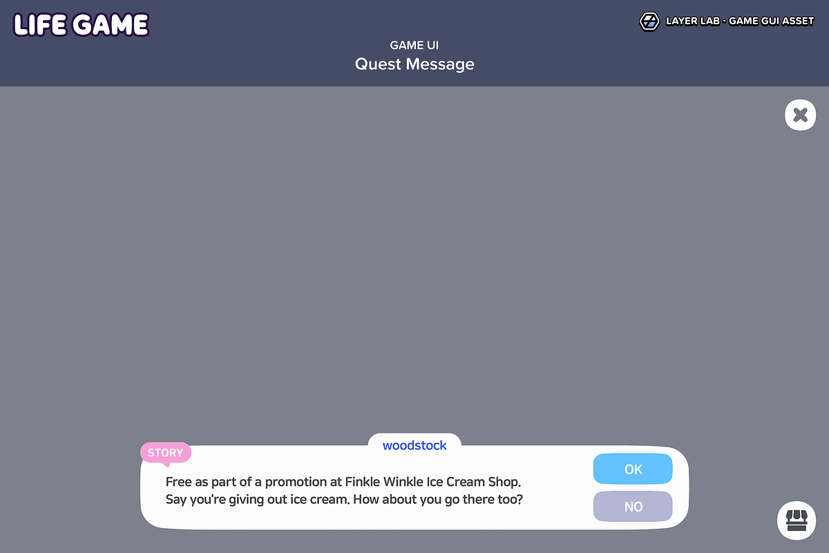 GUI - Life Game, an UI Kit Template by LAYERLAB (Photo 25 of 55)