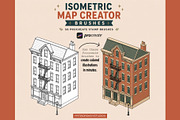 Procreate Isometric Map Creator, a Brush Add-On by PDknyStudio (Thumbnail 6 of 9)