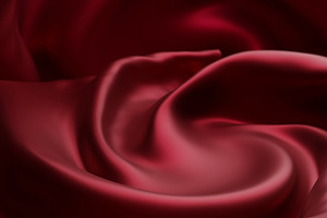 Product display design of red fabric, an Illustration by ArtBackground