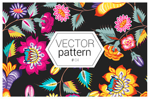 VECTOR CHINTZ SEAMLESS PATTERN