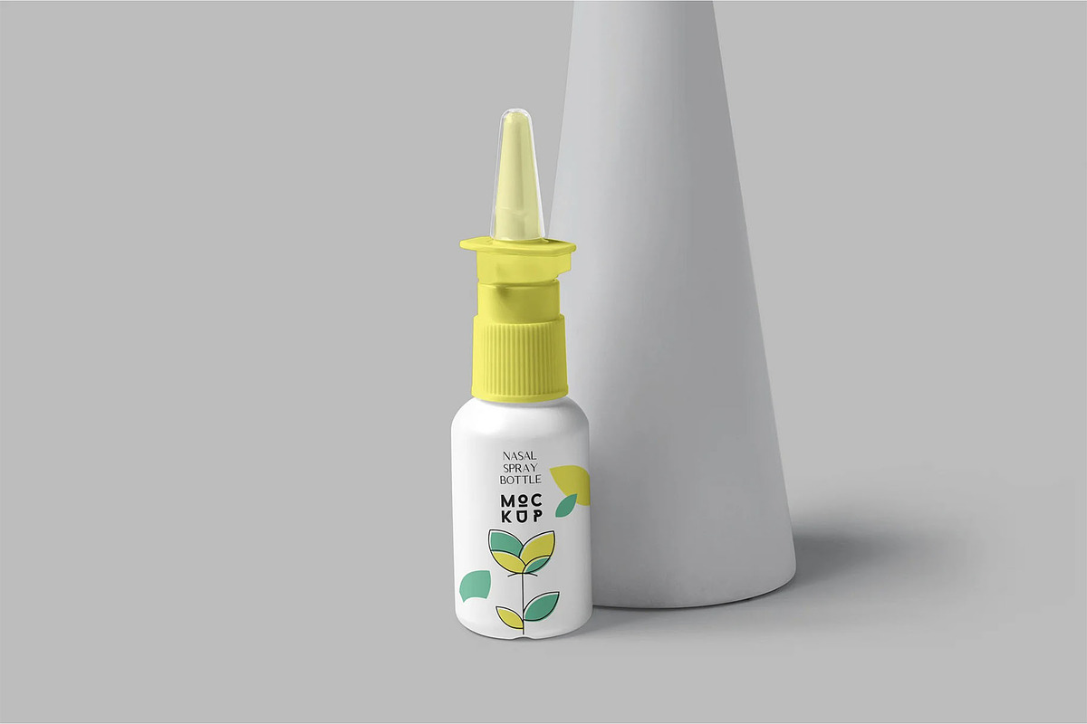 Nasal Spray Mockups, a Product Mockup by megostudi0 (Photo 4 of 7)